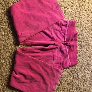 Pink Velour Pants